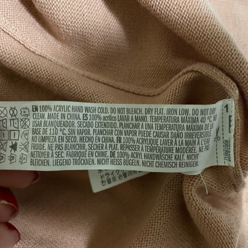Forever 21 Long-Line Posh Pink Open Front Cardigan - 2X - Picture 6 of 7